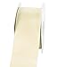 Laribbons 2 inch Wide Double Face Satin Ribbon - 25 Yard (810-Ivory)
