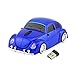 FASBEL for VW Beetle Sports Car Mouse Wireless Mouse Portable Computer Laptop Mice Optical Mouse (Blue)thumb 1
