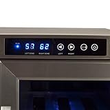 EdgeStar CWR361FD 24 Inch Wide 36 Bottle Built-In Wine Cooler with Dual Cooling