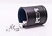 Professional Dice Cup | Black Leatherette Exterior with Blue Velvet Interior | Includes 5 Free 6-Sided Dice