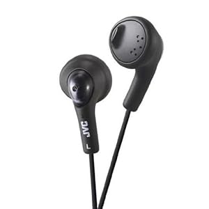 JVC-Gumy-In-Ear-Wired-Headphones-Earphones-Compatible-with-iPod-iPhone-Samsung-Black JVC Gumy In-Ear Wired Headphones Earphones Compatible with iPod, iPhone, Samsung - Black