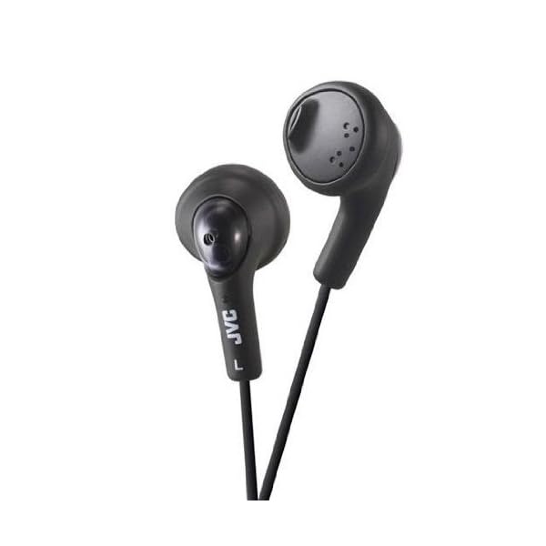 JVC-Gumy-In-Ear-Wired-Headphones-Earphones-Compatible-with-iPod-iPhone-Samsung-Black JVC Gumy In-Ear Wired Headphones Earphones Compatible with iPod, iPhone, Samsung - Black