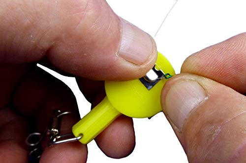 image for HOOK-EZE Fishing Hook, Swivel, Line, Safety Tying Device, Line Cutter 