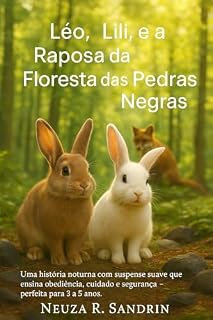 Livro Léo, Lili e a Raposa da Floresta das Pedras Negras (As Aventuras do Coelhinho Léo.)