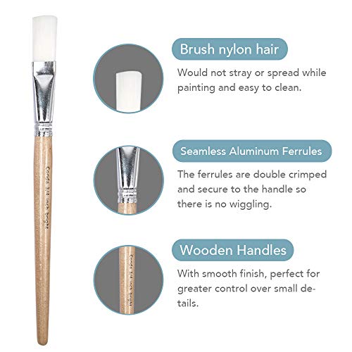 3 CONDA+Paint+Brushes+Professional+Handle