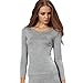 Liang Rou Women's Scoop Neck Ultrathin Underwear Shirt