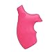 HOGUE 61007 Rubber Grip for S&W, J Frame Round Butt Rubber, Bantam Pink