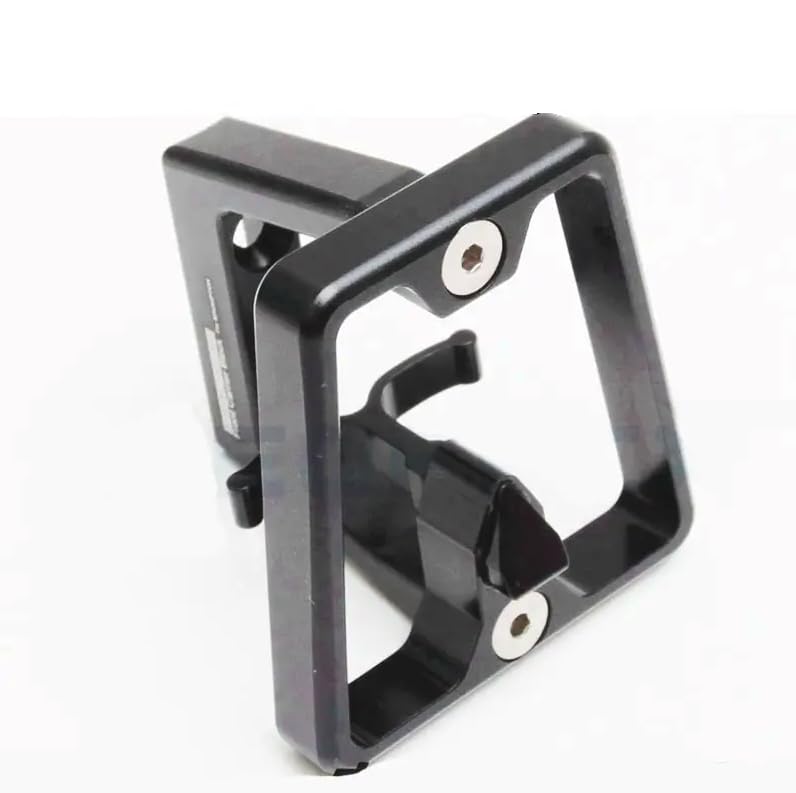 London Craftwork Aluminium Front Carrier Block for Brompton (Black)