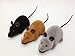 Allytech RC Mouse Funny Wireless Remote Control Rat Toy For Cats Dogs Pets Kids Novelty Gift Funny (Grey)