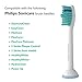 Bobohome Sonicare Toothbrush Heads Replacement for Philips Sonic Care Series Electric Tooth Brush DiamondClean, FlexCare, HealthyWhite, Gum Health with Cap Cover (6 Pack)