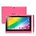 iRULU eXpro X1 7 Inch Google Android Tablet PC, 1024x600 Resolution, 8GB Nand Flash, Wi-Fi, Games, Dual Cameras (Pink)