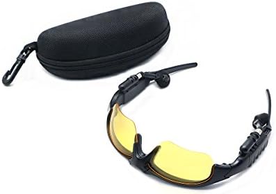 Sinxono Bluetooth 4.1 Sunglasses Stereo Headphone w/Mic for Iphone 5 6 7 Samsung Smart phones