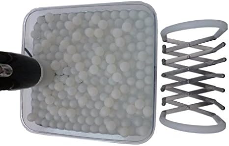Sous Vide Rack Expandable and Ball Cover Kit Bundle Food Grade Insulating Floating Ball Cover To Reduce Evap