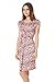 Bearsland Women's Maternity Floral Short Sleeves Nursing Breastfeeding Dresses