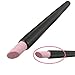 Cuticle stone stick,Belen 1pcs Black Quartz Scrubs Stone Cuticle Stick Pen Spoon Cut Nail Pusher Manicure Care Tools Cuticle Nail Art Pusher