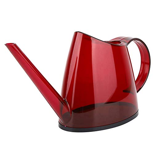 Jeffergarden Fashionable Uncovered Garden Sprayer with Long-Spout Candy-Colored Watering Can 1.2L(Red)