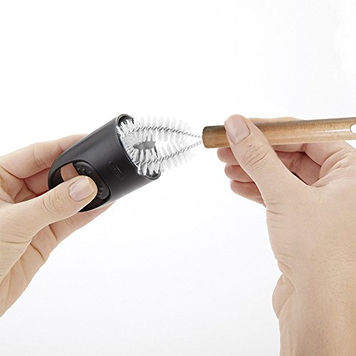 HIWILL Water Bottle Cleaning Brush Set - Bottle Cleaner for Washing Beer Wine Decanter Narrow Neck Bottles, Sports Water Bottles, Tea Kettle & Spout Cleaner Brushes - Thumbnail 3