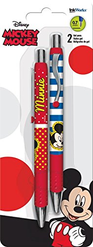 Disney mickey and minnie gel pen set