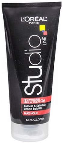 LOreal Paris Studio Line INVISI gel, Strong Hold 6.80 oz ( Packs of 2)