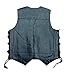 Men's Leather 10 Pockets Motorcycle Biker Vest New XL (Chest 44-46 INCHES)