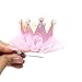 Honbay 2PCS Princess Crown Pearl Hairpins Hair Clips Barrettes Hair Accessories