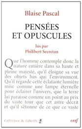 Blaise Pascal, "Pensées et opuscules"