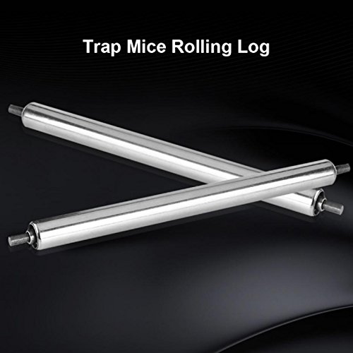 Kicode Rotatable Stainless Steel Rolling Stick Roll Bucket Mousetrap Mice Mouse Rats Rodent - Thumbnail 5