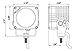 RUN-D Cube LED Driving Lights 35W 3 inch Off Road Lights (10 Degrees Spot) - 1 Pair