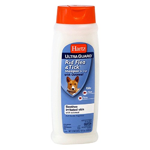 Hartz 02305 Ultraguard Rid Flea & Tick Dog Shampoo With Oatmeal
