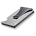Aluminum Slim Wallet Front Pocket Wallet Minimalist Wallet RFID Blocking With Money Clip GRAY