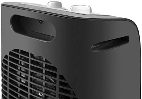 CR 5017, termoventilatore, 1500 W, 2 livelli di potenza, termostato regolabile, sistema di protezione dal surriscaldamento, spia di alimentazione, posizione ventola, nero