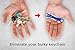 KEYSMART Key Holder for Keychain - Compact Key Organizer for Key Chain, Minimalist Clutter-Free EDC Keychains, Key Ring for Car Fobs Key Chains, Expandable (Up to 8 Keys, Blue)