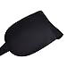 WDDH Shade 3D Eye Mask Soft Silk Sleep Adjustable Eye Mask Eyeshade Eyepatch Aircraft Travel (Black)