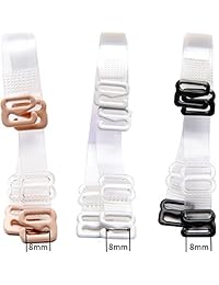 3 pares de correas invisibles de repuesto para sujetador de hombro