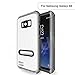 Samsung Galaxy S8 Waterproof Case, Effun IP68 Certified Waterproof Underwater Cover Dustproof Snowproof Shockproof Case with Kick Stand, PH Test Paper and Floating Strap for Samsung S8 (5.8inch) Black
