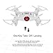 Aukwing Syma X21 Mini RC Drone, 2.4G Mini UFO Quadcopter with 6-Axis Gyroscope, Headless Mode 3D Flip Nano Helicopter Remote Control Toy RTF Mode 2