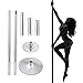 Pinty Professional Portable Dancing Pole 45mm Fitness Exercise Spinning & Static Dance Pole