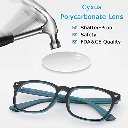 5 Cyxus+Computer+Blocking+Eyestrain+Transparent
