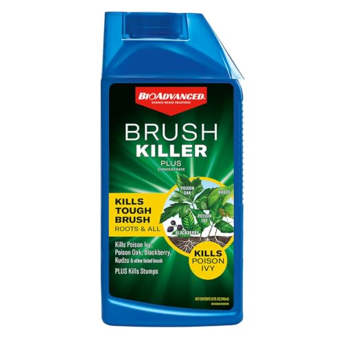BioAdvanced Brush Killer Plus Concentrate - Mix & Spray - Kills Tough