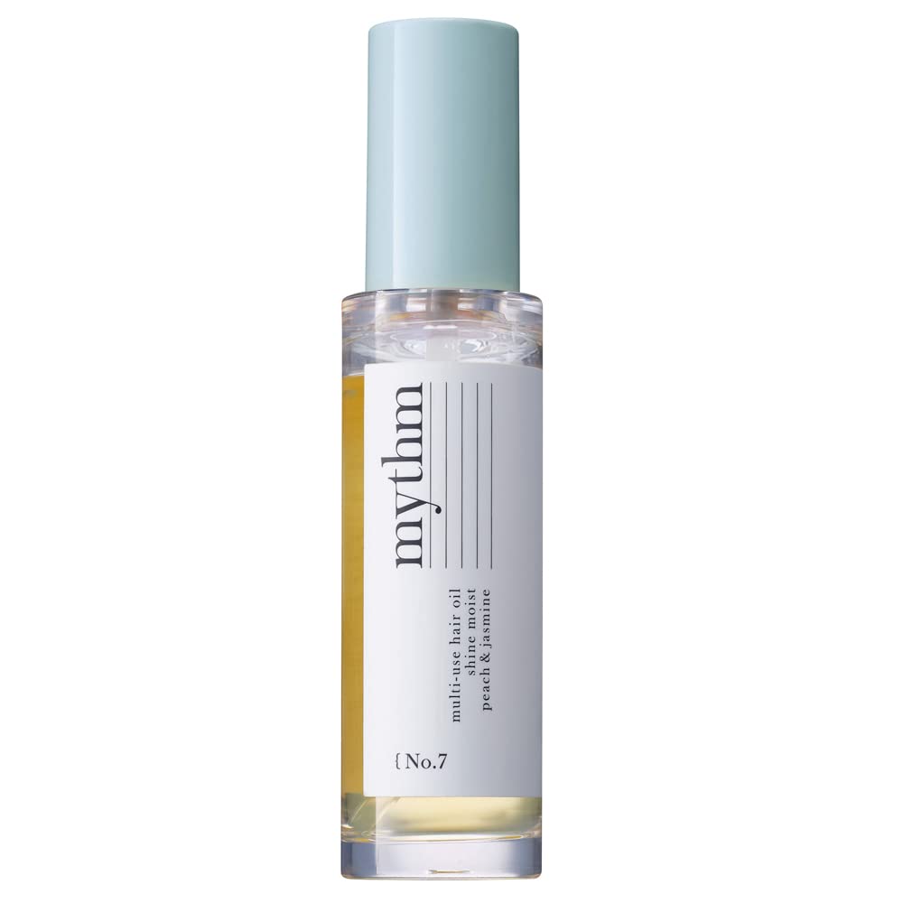 mythm(ミズム) マルチユースヘアオイル シャインモイスト スタイリング メンズ レディース 45ml ピーチとジャスミン商品画像