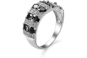 Narica Silver Plated Brilliant Oval Cut Created Blue Sapphire Green Topaz Morganite CZ Cubic Zirconia Pave Filled Halo Wedding Engagement Promise Eternity Band Women's Ring for Mom Bridal Lover