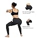 SHIGOO High Waist Yoga Pants, Pocket Yoga Pants Tummy Control Workout Running 4 Way Stretch Yoga Leggings Blackthumb 3