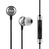 RHA MA650 Earbuds for Android: Hi-Res Noise Isolating Aluminium in-Ear Headphones with Remote & Mic