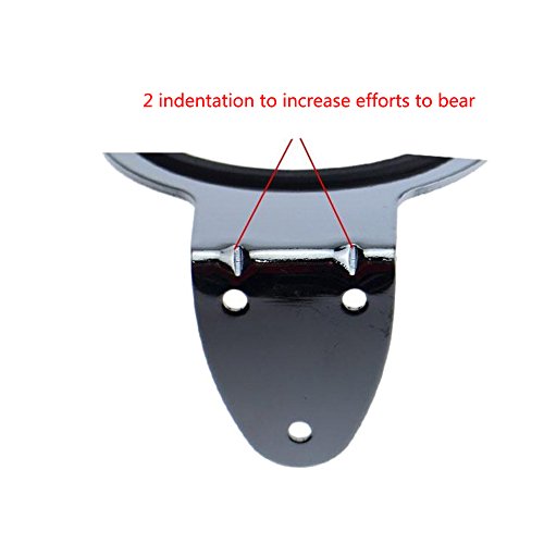 BeGrit Stainless Steel Wall Mount Hair Dryer Holder Rack Hair Drier Storage Organizer