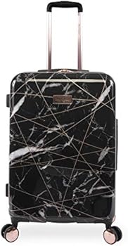 juicy couture black marble luggage