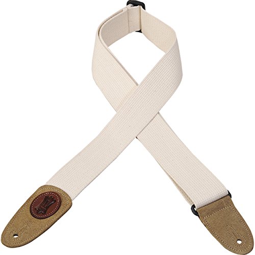 Levy's Leathers MSSC8-NAT 2" Cotton Guitar Strap, Natural
