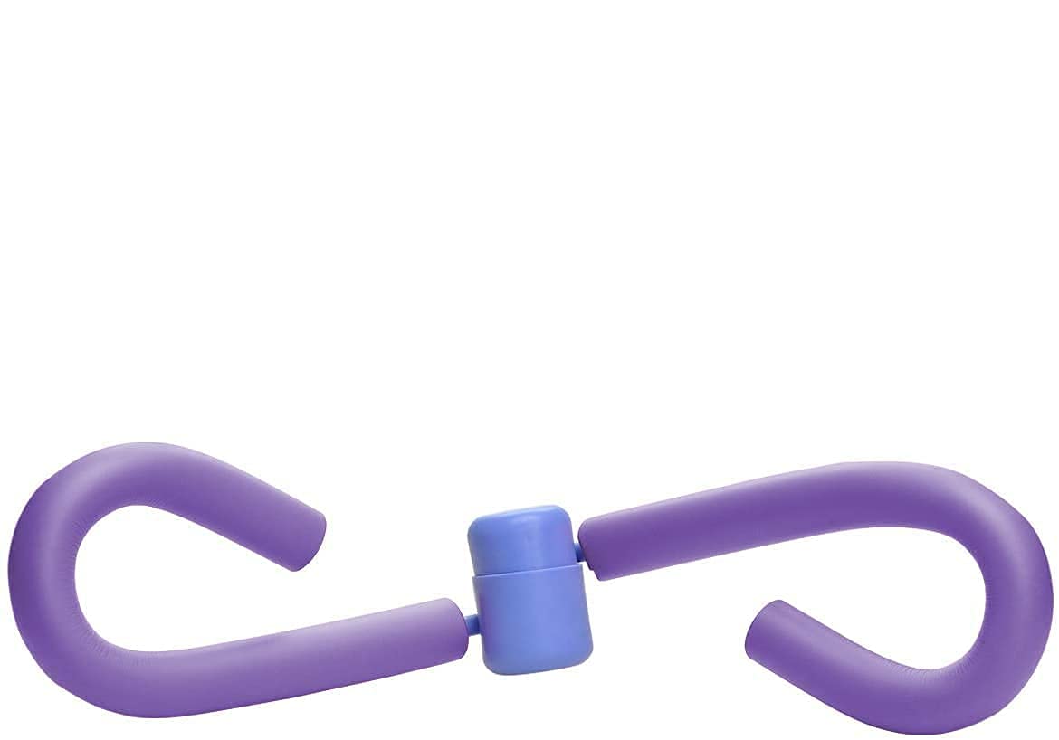 Soo Thigh Master Workout Exerciser Thigh Toner Thigh Trimmer Butt/Leg/Arm/Chest Toner, Multifunctional Bodybuilding Muscle Fitness Weight Loss Slimming Home Gym Trainer (Purple)