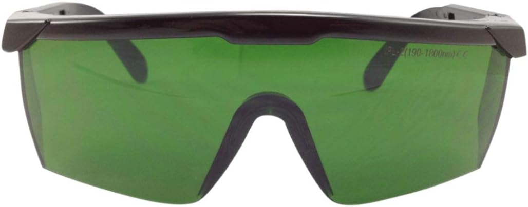 Near Infrared and Blue Light Protection Glasses 190-1800 nm Coverage