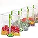 TAO Cicada Baggy Rack-Pack of 4 Hand Free Storage Bags Clip, Plastic bag bracket，No-hands Food Storage Bag Holders