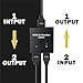 NIERBO Hdmi Switcher 2X1 4K@60HZ (a Free HDMI 1.4 Cable After Input CLAFZEH4) Dual Monitor 2 in 1 Out 1 in 2 Out HDMI Switcher Manual Duplicating Video Audio Full Ultra HD 1080P 3D